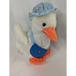Mighty Star White Duck Swan Plush 7 Inch Stuffed Animal Toy